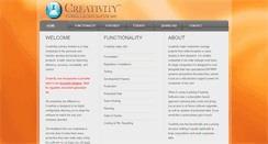 Desktop Screenshot of creativity-software.com